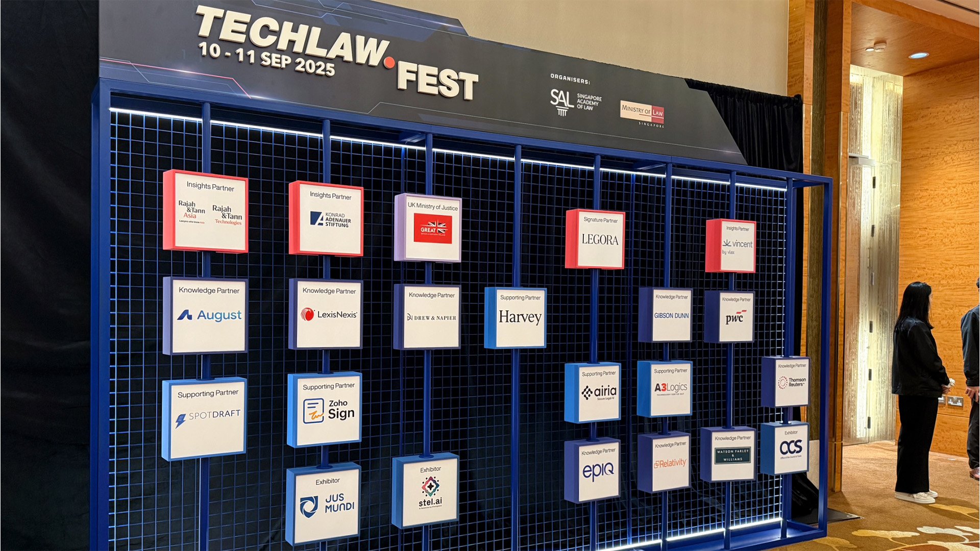 STEL.AI by STelligence at TechLaw Fest 2025 at Sands Expo and Convention Centre, SINGAPORE